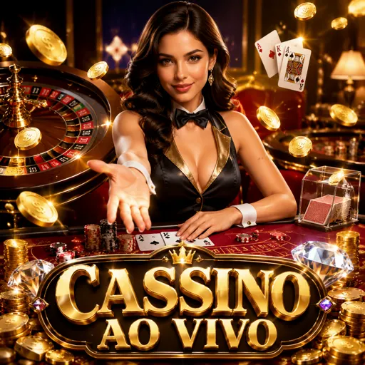 Mesa de cassino ao vivo com dealer real