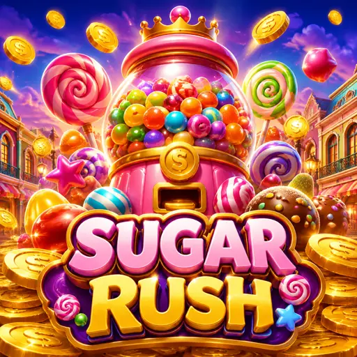 Sugar Rush - slot de doces com cluster pays